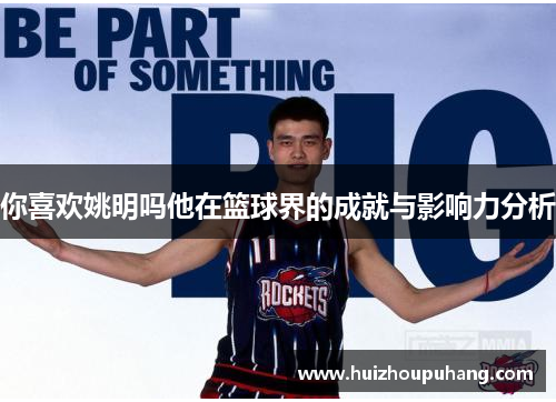 你喜欢姚明吗他在篮球界的成就与影响力分析